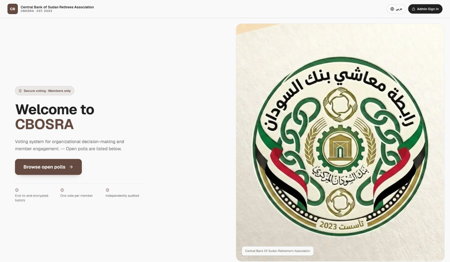 CBOSRA Voting — Banking / Civic